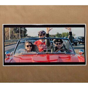 Ferris Bueller's Day Off Movie Scene Poster 12" X 24" - 1961 Ferrari Race Car
